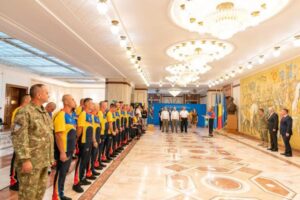 5 Ceremonie de plecare a echipei României la Invictus Games