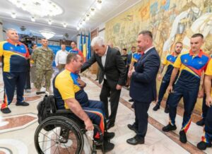 7 Ceremonie de plecare a echipei României la Invictus Games