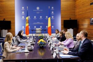Consultările Ministrului Afacerilor Externe Luminița Odobescu Cu Viceprim Ministrul Pentru Integrare Europeană Al Republicii Moldova, Cristina Gherasimov (1)