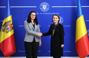 Consultările Ministrului Afacerilor Externe Luminița Odobescu Cu Viceprim Ministrul Pentru Integrare Europeană Al Republicii Moldova, Cristina Gherasimov (2)