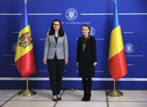 Consultările Ministrului Afacerilor Externe Luminița Odobescu Cu Viceprim Ministrul Pentru Integrare Europeană Al Republicii Moldova, Cristina Gherasimov (3)