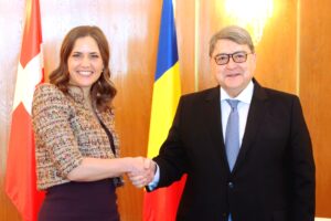 Primirea la mae a ministrului afacerilor europene al regatului danemarcei, marie bjerre 01