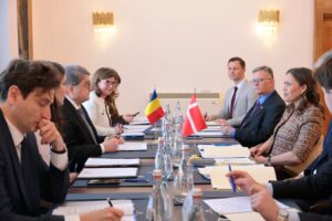 Primirea la mae a ministrului afacerilor europene al regatului danemarcei, marie bjerre 02