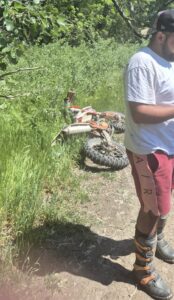 Motocicleta off road