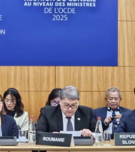 Participarea ministrului afacerilor externe emil hurezeanu la reuniunea ministerială a consiliului organizației pentru cooperare și dezvoltare economică (1)