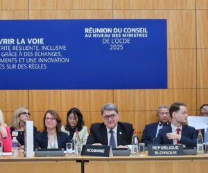 Participarea ministrului afacerilor externe emil hurezeanu la reuniunea ministerială a consiliului organizației pentru cooperare și dezvoltare economică (2)