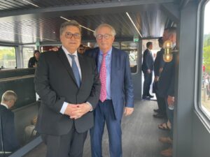 Participarea ministrului afacerilor externe emil hurezeanu la ceremonia aniversară de marcare a 40 de ani de la instituirea spațiului schengen