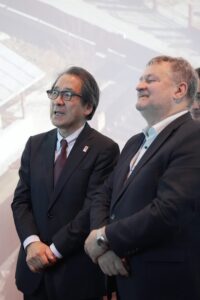 Vizita secretarului general al expoziției mondiale 2025 din japonia, ishige hiroyuki, la pavilionul româniei de la expo 2025 osaka (1)