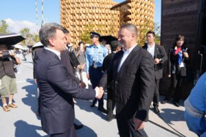 Vizita premierului republicii moldova, dorin recean, la pavilionul româniei din cadrul expo 2025 osaka (3)