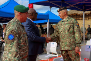 3 schimbare comanda misiunii ue din republica centrafricană (eutm rca command handover takeover ceremony)