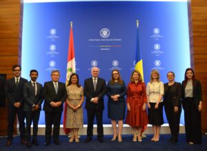 Consultările secretarului de stat ana tinca cu viceministrul pentru relații externe din republica peru, félix ricardo americo antonio denegri boza 1