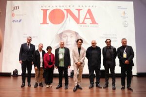 Piesa de teatru „iona” reunește tokyo metropolitan theatre și teatrul național din sibiu într o conferință de presă la pavilionul româniei 01
