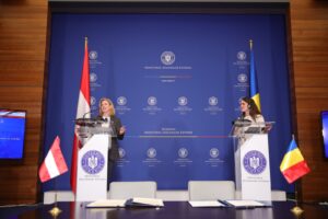 Consultările ministrului afacerilor externe, oana Țoiu, cu ministrul federal pentru afaceri europene și internaționale al republicii austria, beate meinl reisinger (3)