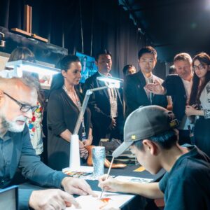 Guvernatorul prefecturii osaka, hirofumi yoshimura, în vizită oficială la pavilionul româniei – expo 2025 osaka 03