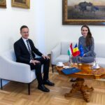 Întrevederea ministrului afacerilor externe, Oana Țoiu, cu ministrul afacerilor externe şi comerţului exterior al Ungariei, Péter Szijjártó (2)