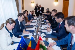 Întrevederea ministrului afacerilor externe, Oana Țoiu, cu ministrul afacerilor externe şi comerţului exterior al Ungariei, Péter Szijjártó (4)