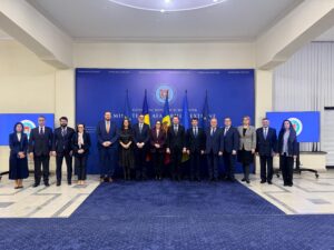 Poza 1Comunicat de presă Vizita secretarului de stat pentru afaceri strategice și globale în Republica Moldova, Chișinău, noiembrie