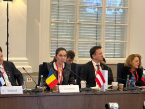 12.12. 2025 Comunicat de presă Participarea secretarului de stat pentru afaceri europene, Orientul Mijlociu şi Africa, Clara Staicu, la reuniunea informală a Consiliului Afaceri Generale