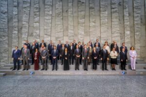 Participarea ministrului afacerilor externe, Oana Țoiu, la reuniunea miniștrilor de externe din statele membre NATO (1)