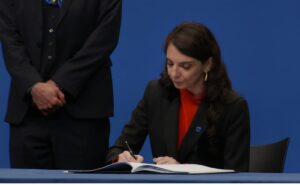 Semnarea Convenției de înființare a unei Comisii internaționale privind cererile de despăgubiri pentru Ucraina