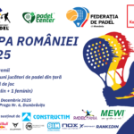 Afiș cupa româniei padel 2025 landscape