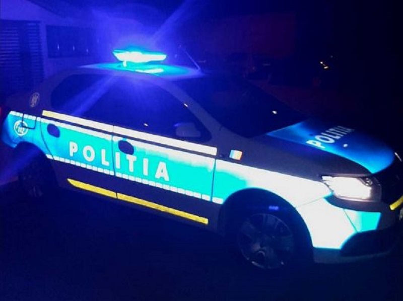 Masina politie noaptea