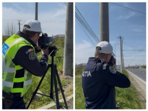 Viteză record pe DN6: șoferi prinși cu peste 160 km/h în timpul acțiunii ROADPOL