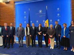 Întrevederea secretarului de stat pentru afaceri strategice și globale cu președintele Comisiei pentru politică externă și cooperare interparlamentară din Rada Supremă a Ucrainei