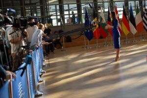 Ministrul afacerilor externe, Oana Țoiu, participă la Bruxelles la Consiliul Afacerilor Externe, pe agenda căruia se află un punct dedicat Mării Neagre (4)