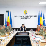 1 Vizită de lucru a ministrului apărării naționale la Divizia 4 Infanterie foto Laurențiu Turoi
