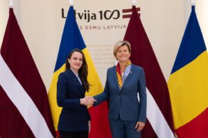 Vizita de lucru a ministrului afacerilor externe, Oana Țoiu, la Riga (2)