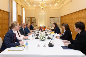 Vizita de lucru a ministrului afacerilor externe, Oana Țoiu, la Riga (3)