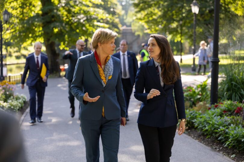 Vizita de lucru a ministrului afacerilor externe, Oana Țoiu, la Riga (4)