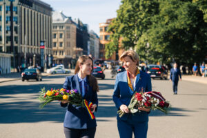 Vizita de lucru a ministrului afacerilor externe, Oana Țoiu, la Riga (5)