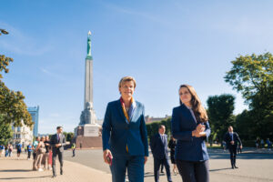 Vizita de lucru a ministrului afacerilor externe, Oana Țoiu, la Riga (6)