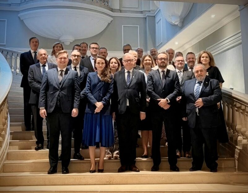 Comunicat de presă Ministrul afacerilor externe Oana Țoiu a discutat prioritățile Uniunii Europene la reuniunea cu ambasadorii statelor membre UE foto