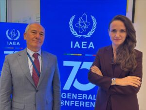 Ministrul afacerilor externe, Oana Țoiu, la cea de a 70 a sesiune a Conferinței Generale a Agenției Internaționale pentru Energie Atomică