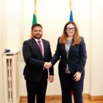 Consultările secretarului de stat Ana Tinca cu ministrul adjunct al afacerilor externe și ocupării forței de muncă al Republicii Democratice Socialiste Sri Lanka, Arun Hemachandra